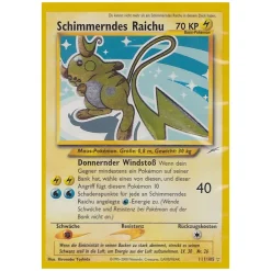 Schimmerndes Raichu BESPIELT