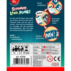Schnapp, Land, Fluss - Kartenspiel