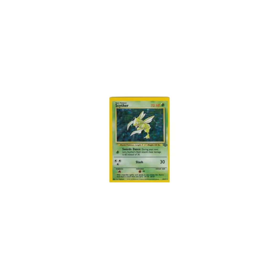 Scyther 10/64 HOLO