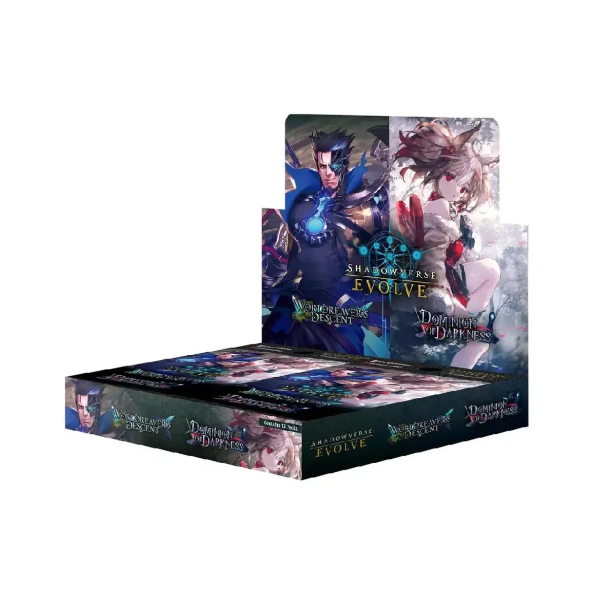 Shadowverse Evolve - Combined Set Worldreaver's Descent & Dominion of Darkness Booster Display (englisch)