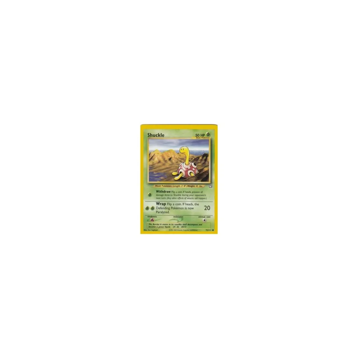 Shuckle 72/111