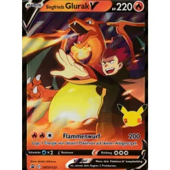 Siegfrieds Glurak V SWSH133 PROMO XXL OVERSIZED/ÜBERGROß