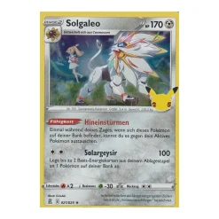 Solgaleo 021/025 HOLO Celebrations