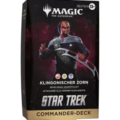 Star Trek - Commander Deck - Klingonischer Zorn (deutsch) VORVERKAUF