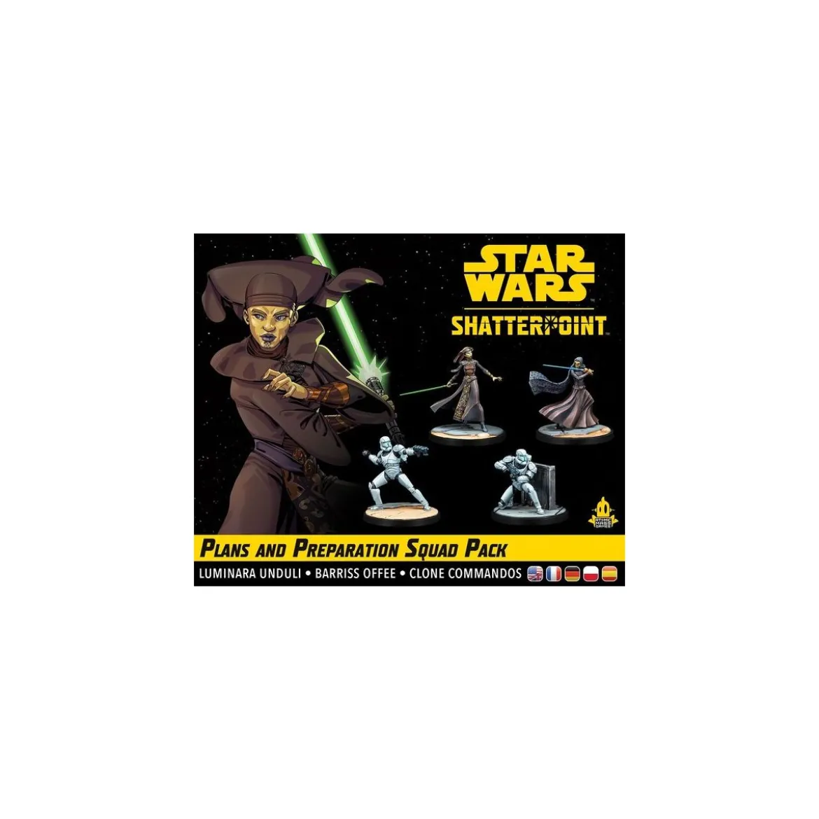 Star Wars Shatterpoint - Plans and Preparation - Planung und Vorbereitung - Miniaturenspiel-Erweiterung