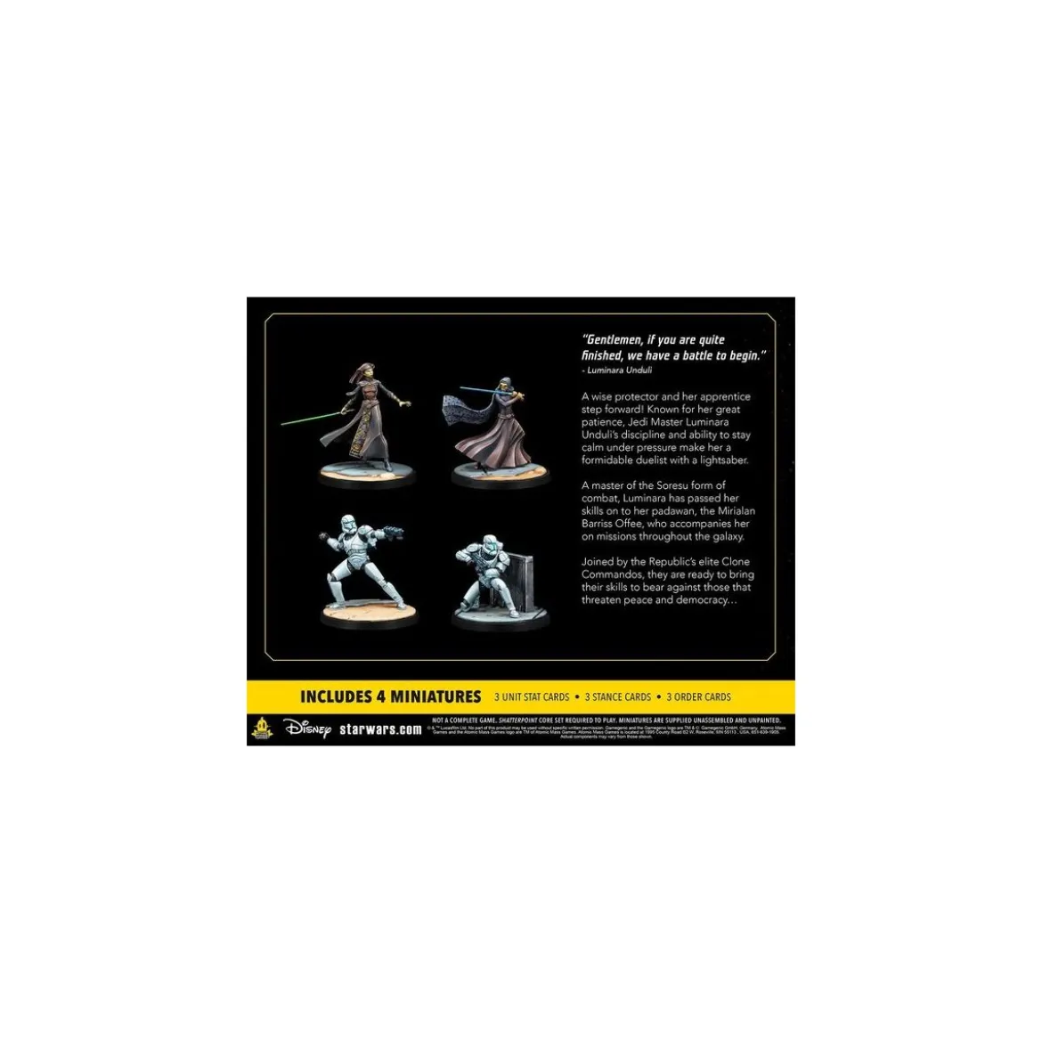 Star Wars Shatterpoint - Plans and Preparation - Planung und Vorbereitung - Miniaturenspiel-Erweiterung