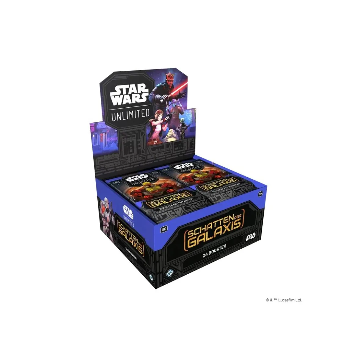 Star Wars: Unlimited - Schatten der Galaxis Booster Display (deutsch)