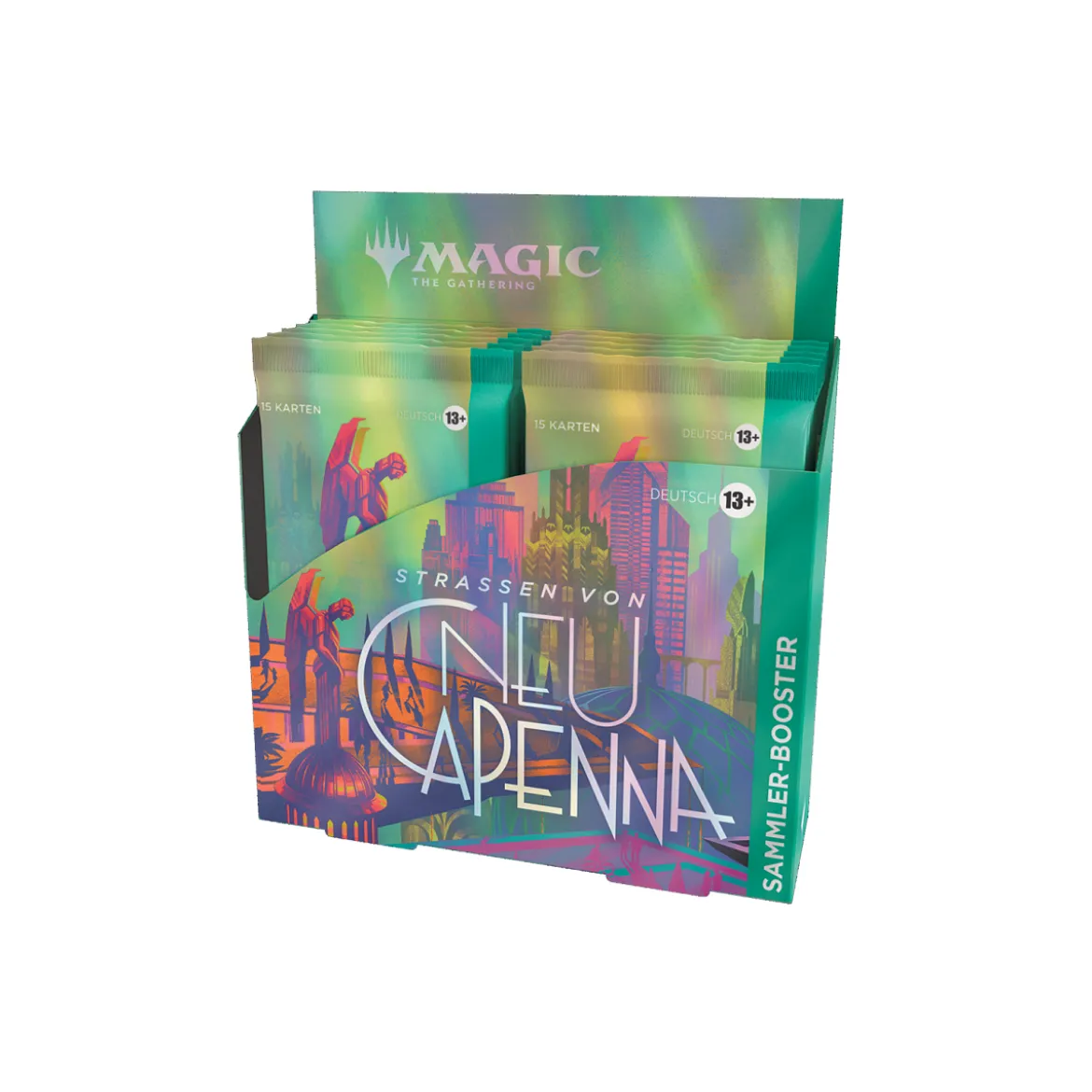 Strassen von Neu-Capenna Collector Booster Display (12 Packs, deutsch)