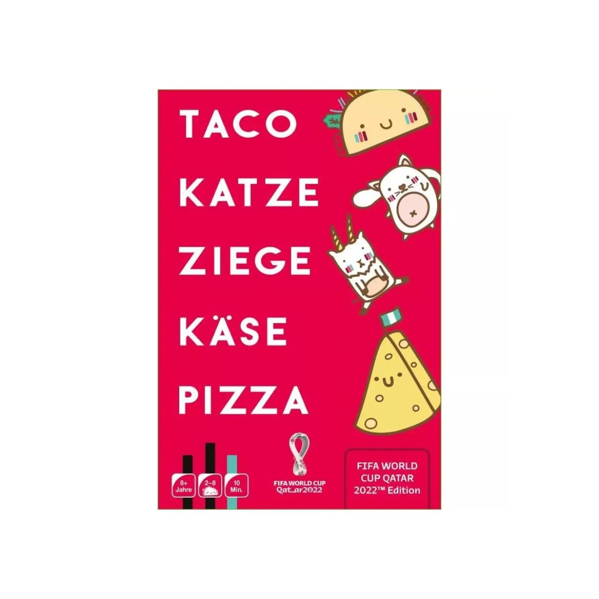Taco Katze Ziege Käse Pizza (FIFA-Edition) - Kartenspiel