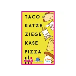 Taco Katze Ziege Käse Pizza - Kartenspiel