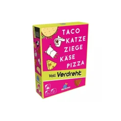 Taco Katze Ziege Käse Pizza Voll Verdreht - Kartenspiel
