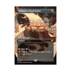 Talisman of Conviction SOC P 0428 foil (englisch)