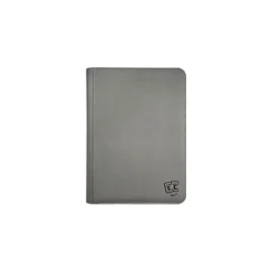 TCG Guru Toploader Zip Binder Xenon Grau - 9-Pocket Sideloading