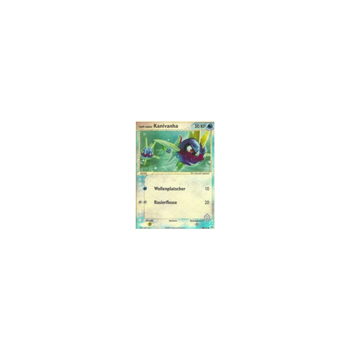 Team Aquas Kanivanha 48/95 REVERSE HOLO