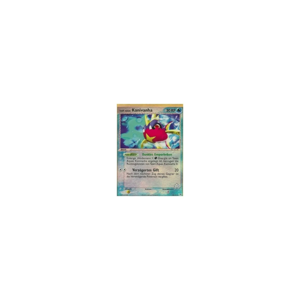 Team Aquas Kanivanha 25/95 REVERSE HOLO