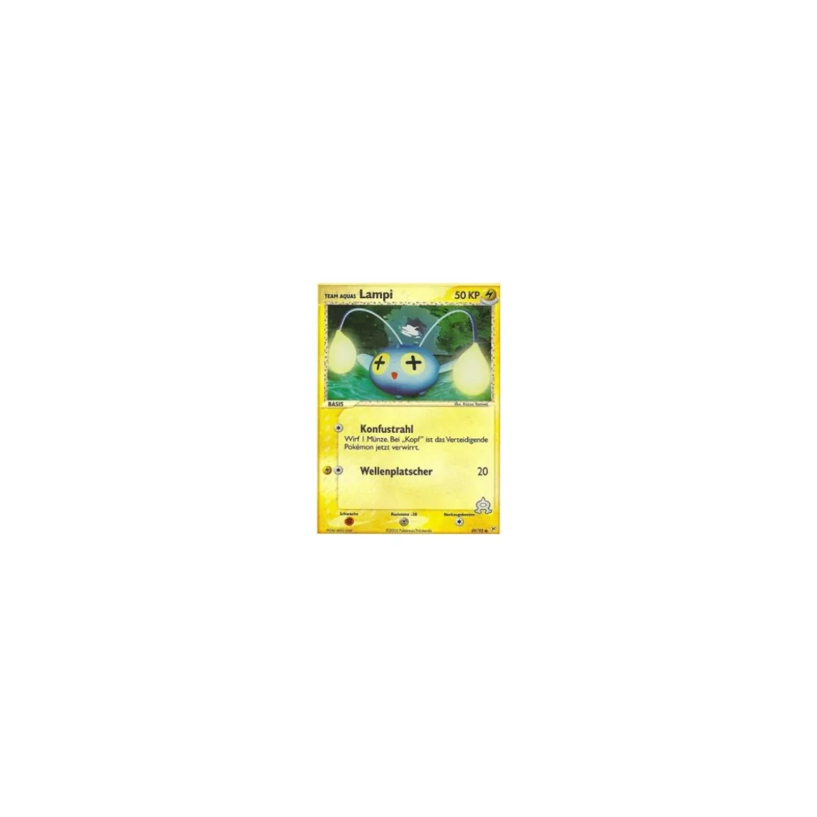 Team Aquas Lampi REVERSE HOLO