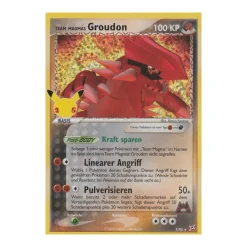 Team Magma's Groudon MA9 HOLO Celebrations