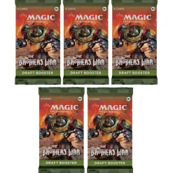 The Brothers' War Draft Booster (5 Stück, englisch)