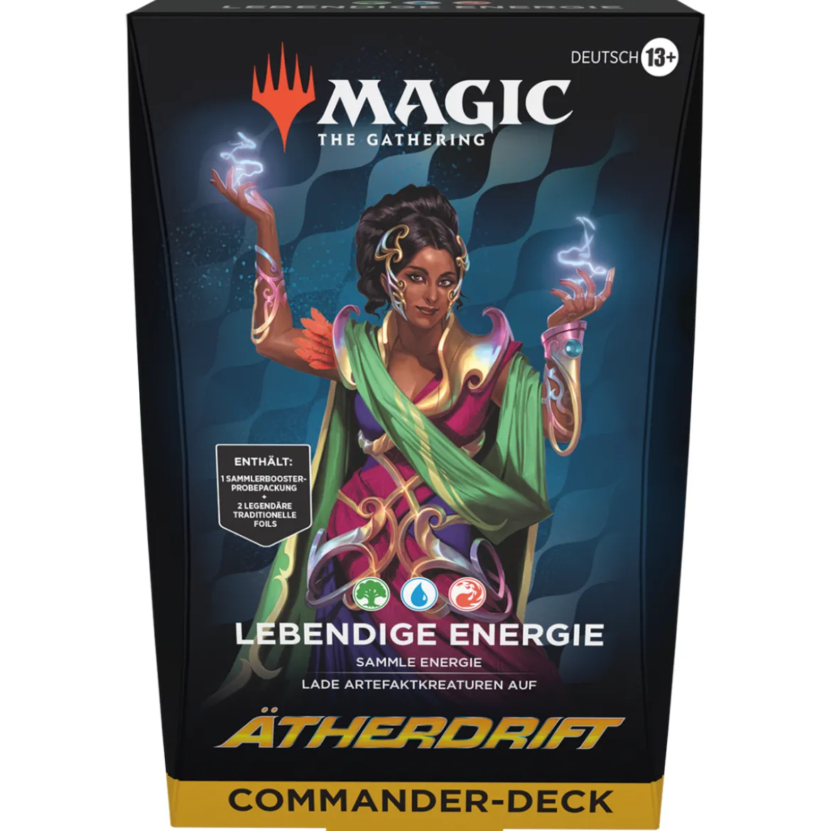 Ätherdrift Commander Deck - Lebendige Energie (deutsch)