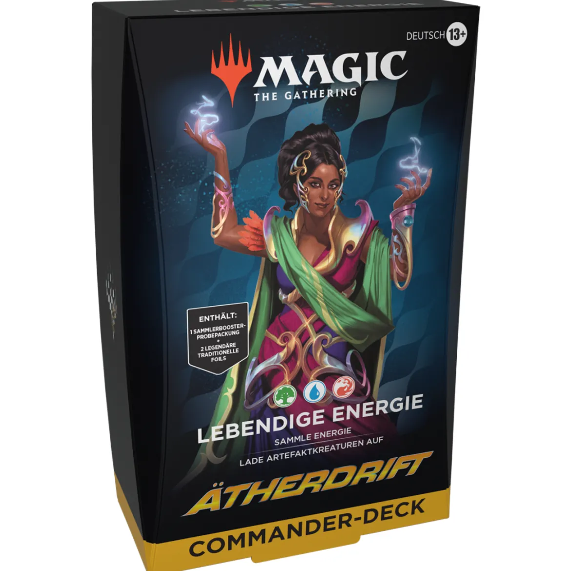 Ätherdrift Commander Deck - Lebendige Energie (deutsch)