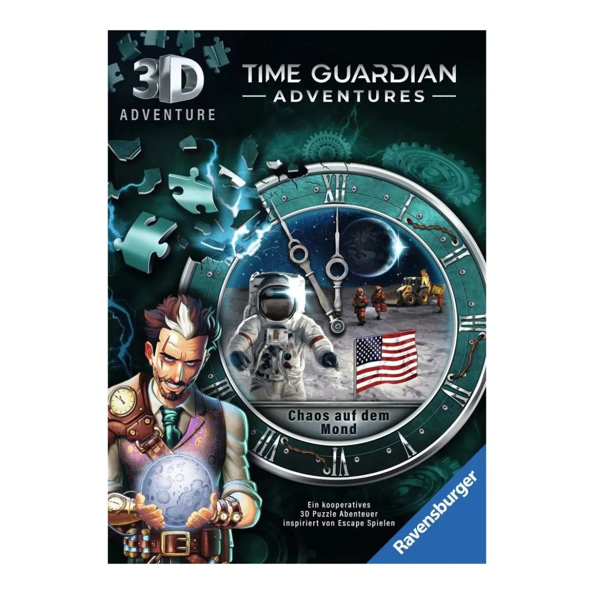 Time Guardian Adventures: Chaos auf dem Mond Denkspiel
