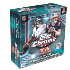 Topps Chrome Football NFL - Mega Box 2025