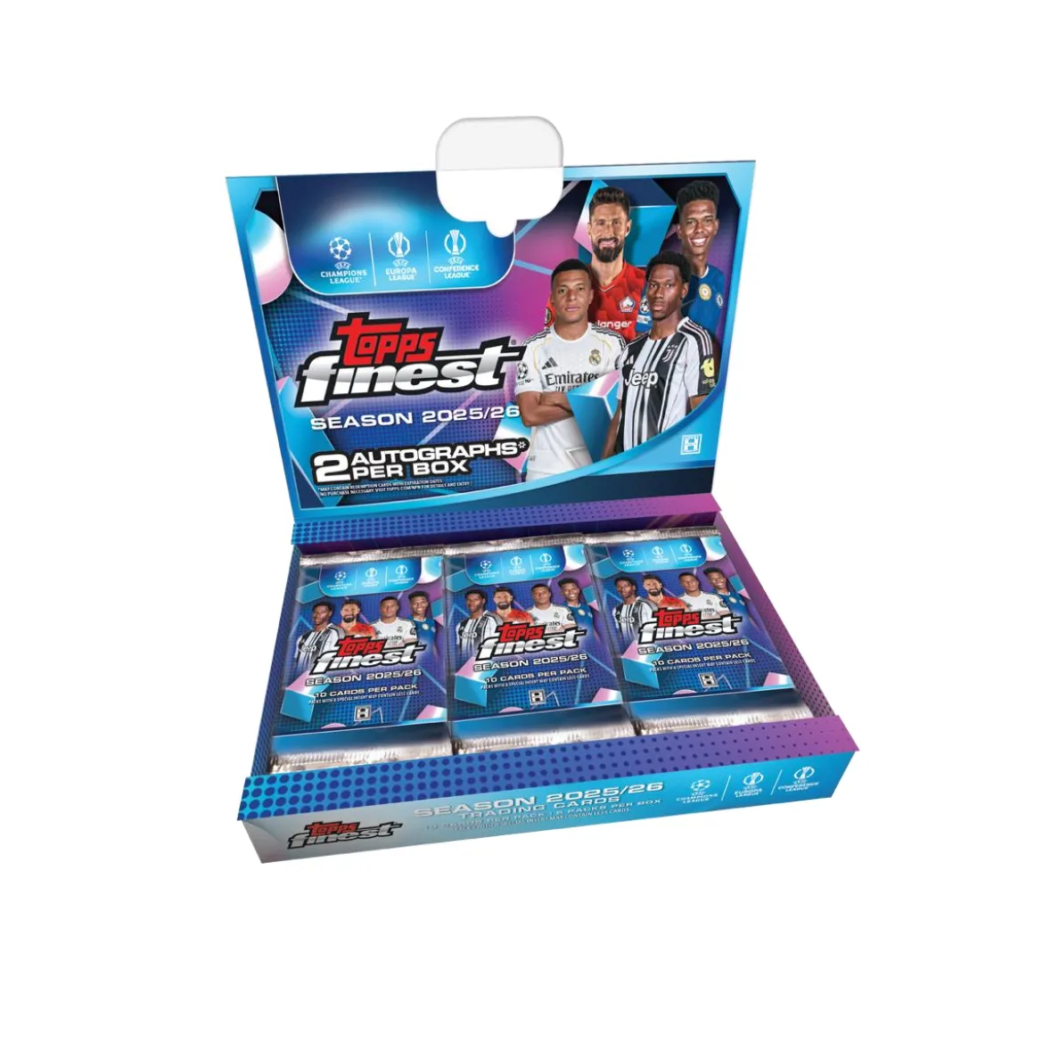 Topps Finest UEFA Champions League 2025/26 - Hobby Box