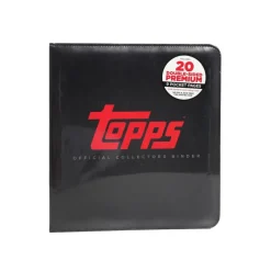 Topps Official Collectors 9-Pocket Binder - Black