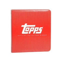 Topps Official Collectors 9-Pocket Binder - Red
