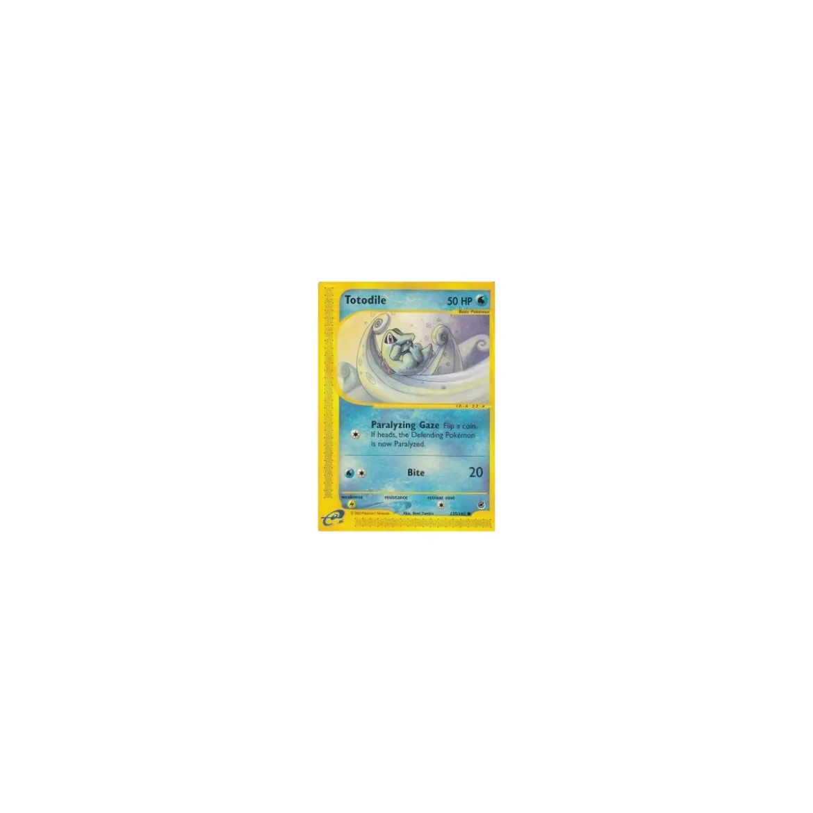 Totodile 135/165 BESPIELT