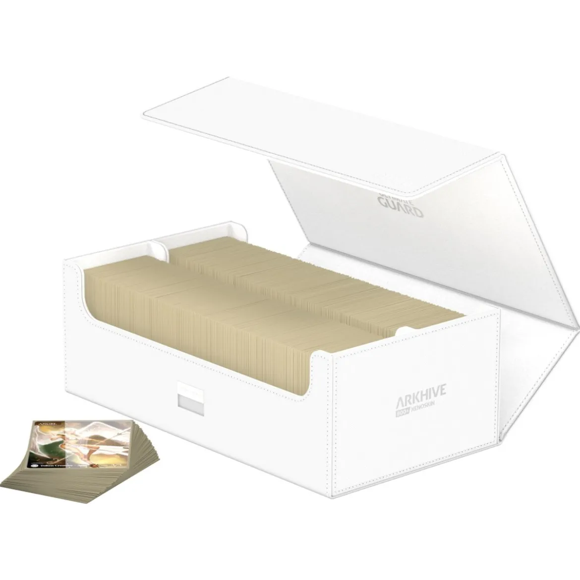 Ultimate Guard Arkhive 800+ XenoSkin Monocolor Weiß