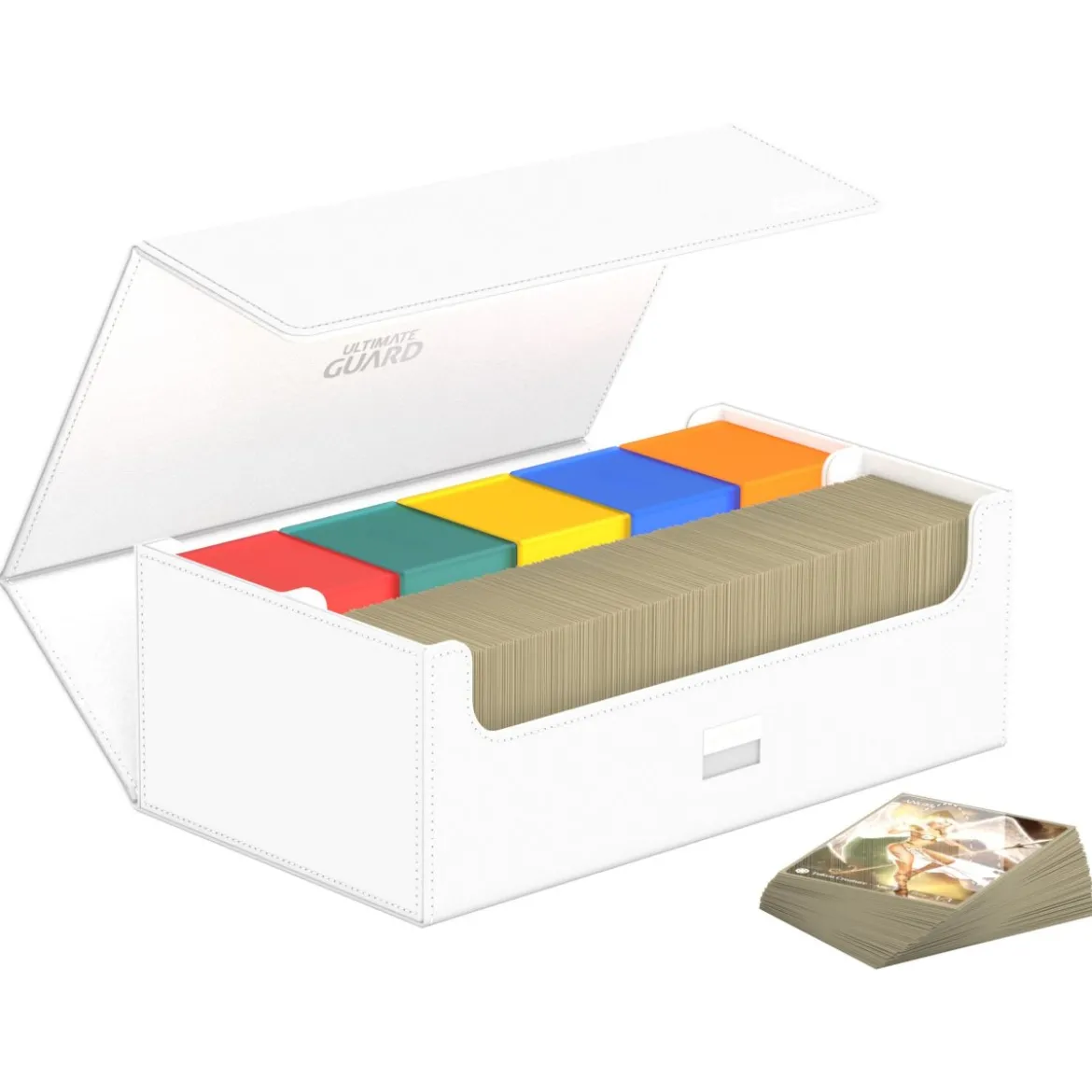 Ultimate Guard Arkhive 800+ XenoSkin Monocolor Weiß