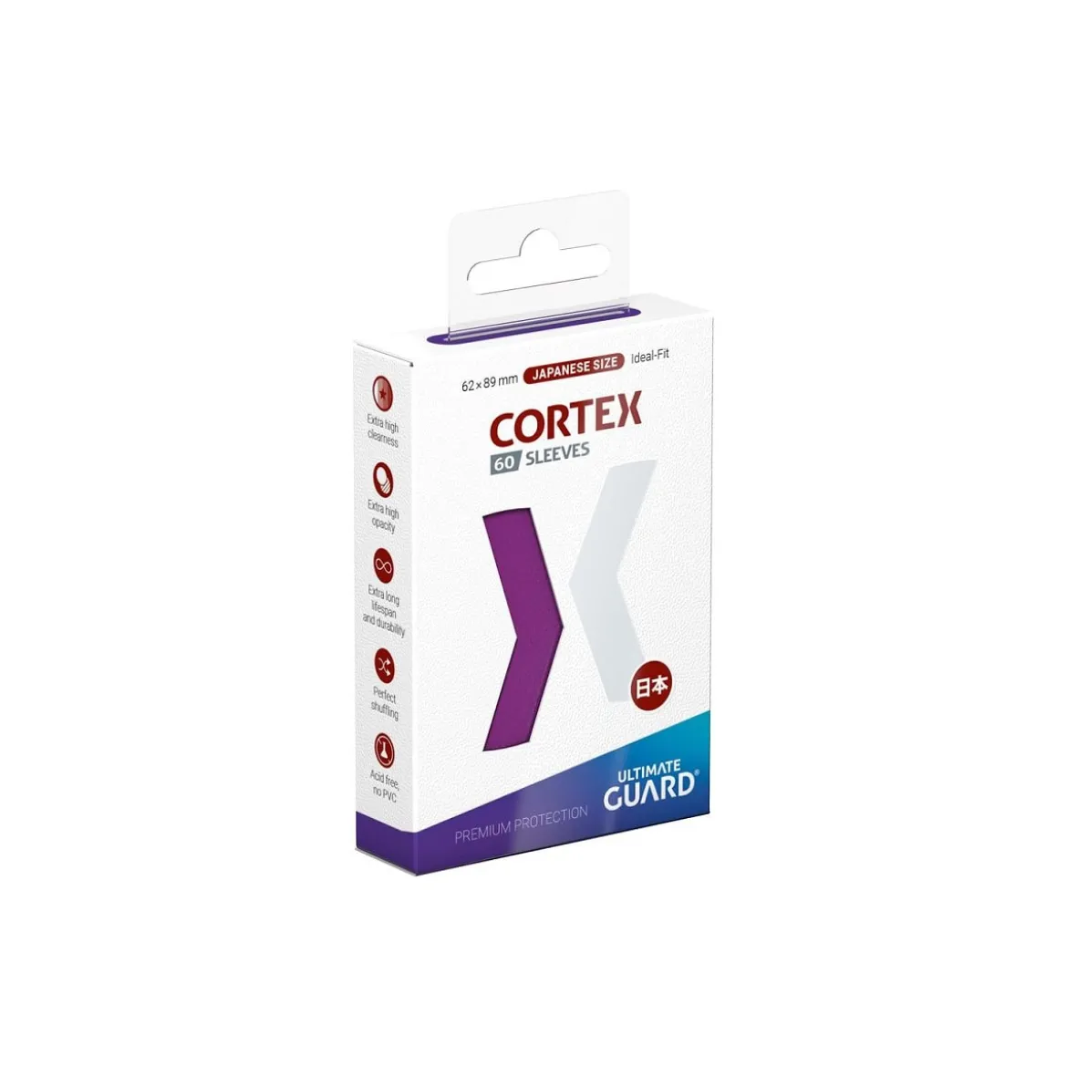 Ultimate Guard Cortex Sleeves Japanische Größe Lila (60 Hüllen)