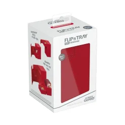 Ultimate Guard Flip`n`Tray 100+ XenoSkin Monocolor Rot