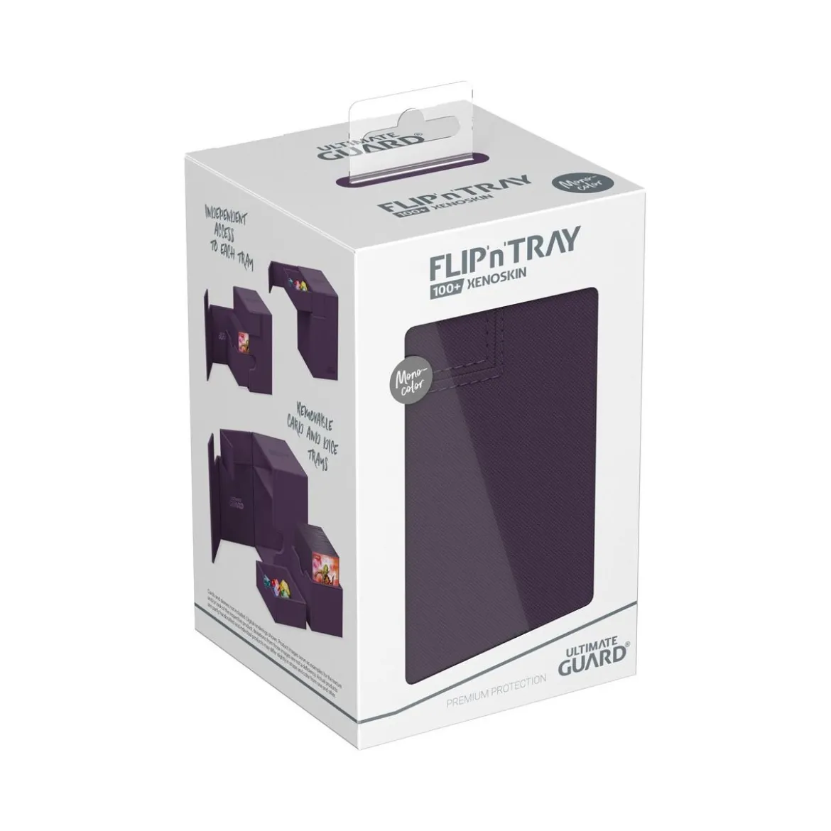 Ultimate Guard Flip`n`Tray 100+ XenoSkin Monocolor Violett