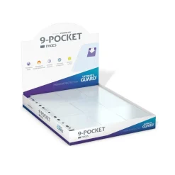 Ultimate Guard 9-Pocket Pages Box Clear (100 Seiten)