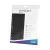 Ultimate Guard 18-Pocket Pages Side-Loading Schwarz (10)