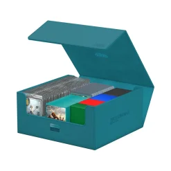 Ultimate Guard Treasurehive 90+ XenoSkin Monocolor Petrolblau