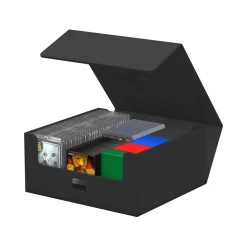 Ultimate Guard Treasurehive 90+ XenoSkin Monocolor Schwarz