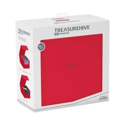 Ultimate Guard Treasurehive 90+ XenoSkin Monocolor Rot