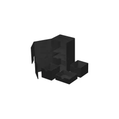 Ultimate Guard Twin Flip´n´Tray 200+ XenoSkin Monocolor Schwarz