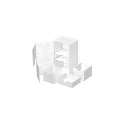 Ultimate Guard Twin Flip´n´Tray 200+ XenoSkin Monocolor Weiß