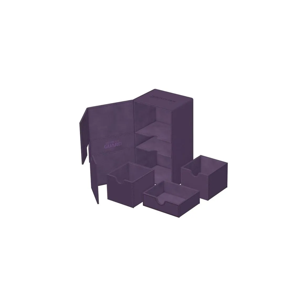 Ultimate Guard Twin Flip´n´Tray 200+ XenoSkin Monocolor Violett