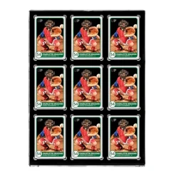 Ultra Pro 9-Card Black Border Frame - One Touch Magnetic Holder (Für 9 Karten)