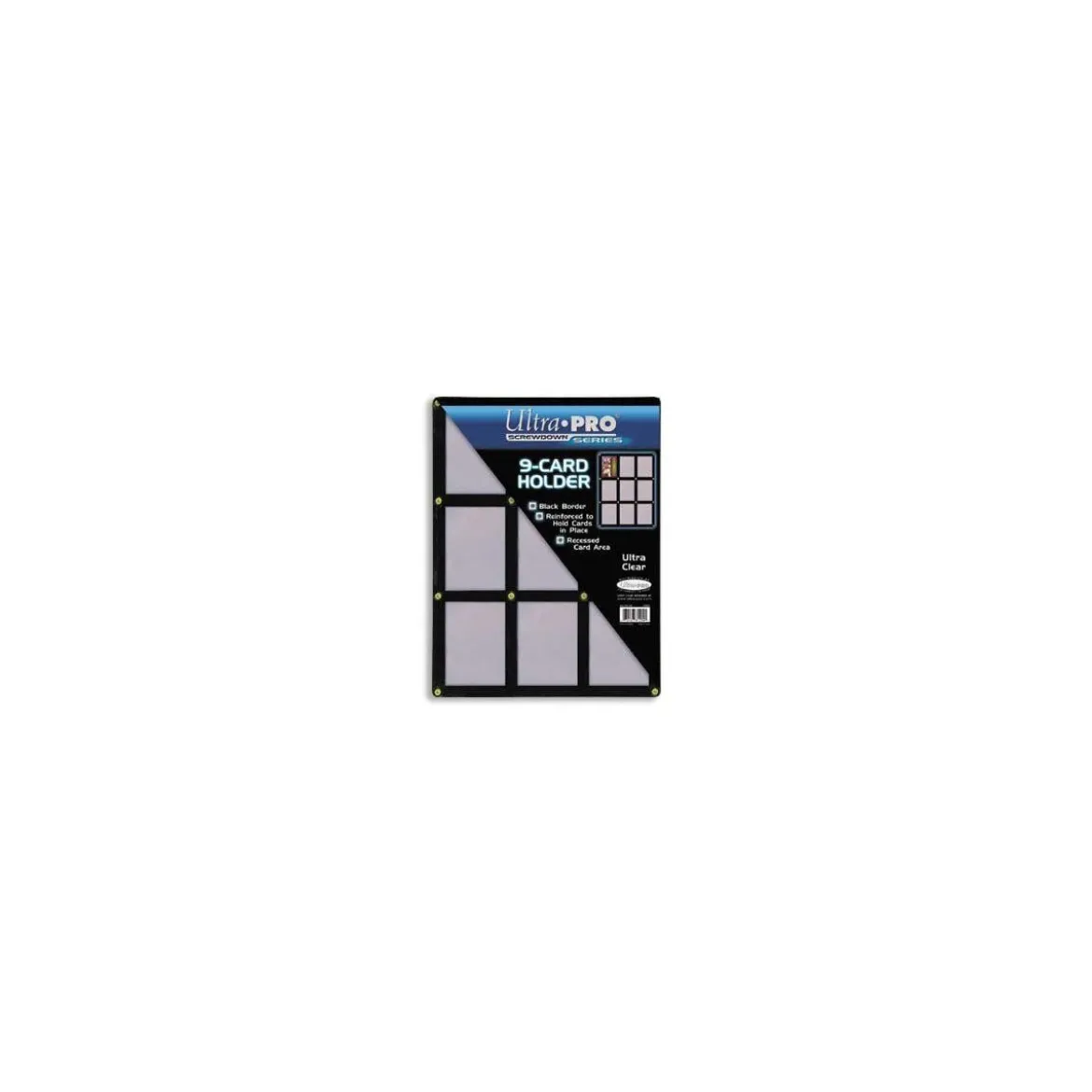Ultra Pro 9-Card Holder Black Frame Screwdown (Kartenhalter)