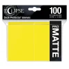 Ultra Pro Eclipse Sleeves - Gelb Matt (100 Kartenhüllen)