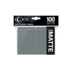 Ultra Pro Eclipse Sleeves - Grau Matt (100 Kartenhüllen)
