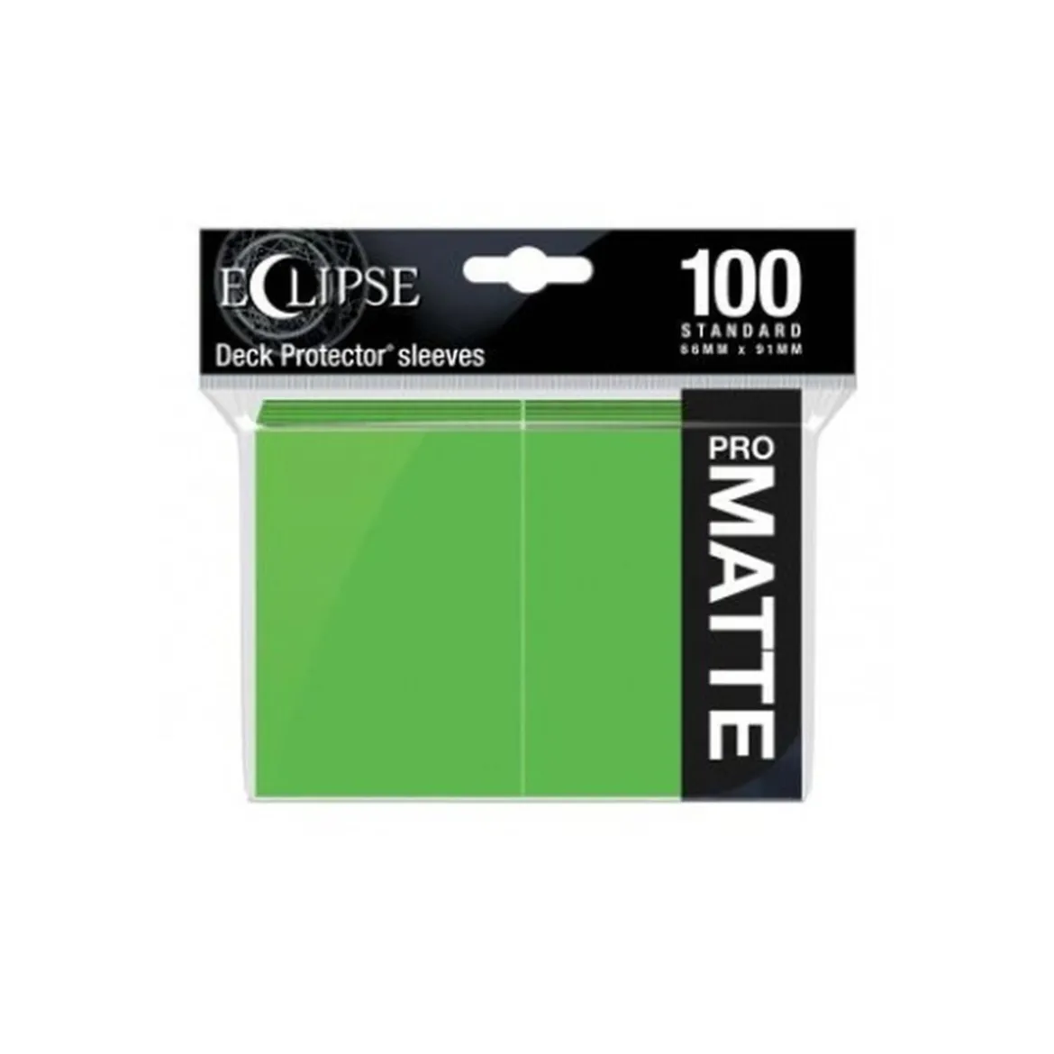 Ultra Pro Eclipse Sleeves - Hellgrün Matt (100 Kartenhüllen)