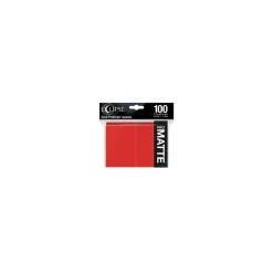 Ultra Pro Eclipse Sleeves - Rot Matt (100 Kartenhüllen)