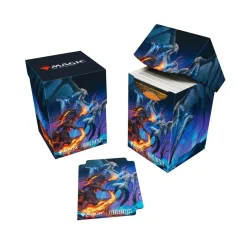 Ultra Pro - Final Fantasy 100+ Deck Box - Ifrit & Bahamut